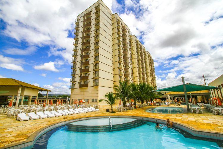 Diroma Exclusive - Piscinas Termais 24 Horas, Sauna, Copa Da Mamae, Limpeza Diaria, Estacionamento Gratis! Caldas Novas Exterior photo